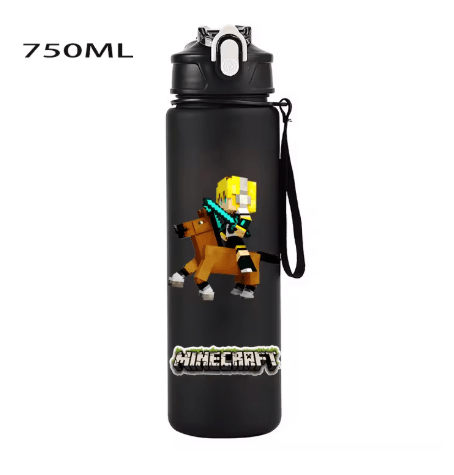 Borraccia termica pixel 750 ml, grafiche 1