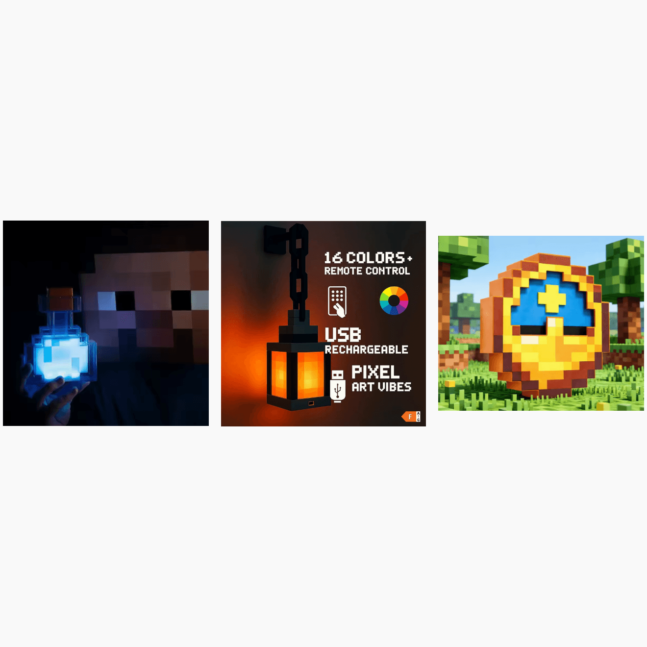Bundle Ultimate Lighting: pozione, lanterna e orologio Redstone